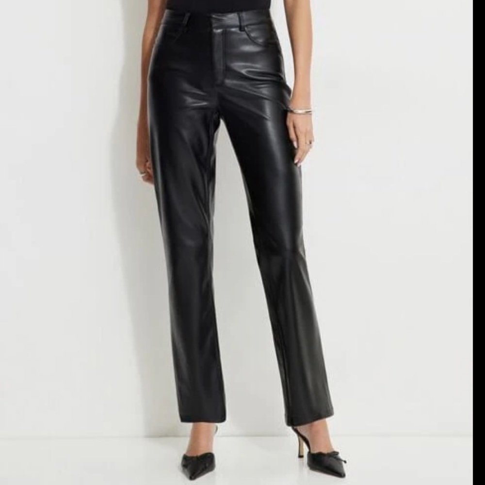 Black leather pants from Dynamite size 6